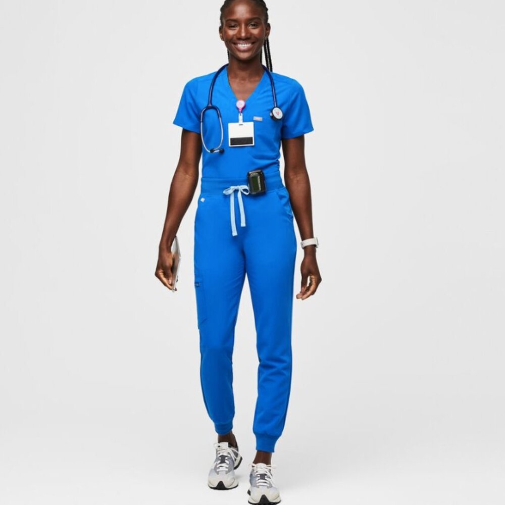Figs High Waisted Zamora Joggers Medium and Large